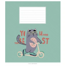 Тетрадь уч. "Школярик" 18л.# /3212K/ "Cute copybook" выб.УФ-лак (нейт) (25/250)