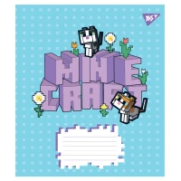 Зошит уч. "YES" 12арк.# /767583/ "Minecraft Flowers" (25/500)