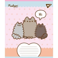 Зошит уч. "YES" 12арк.// /767609/ "Pusheen Weekend" (25/500)