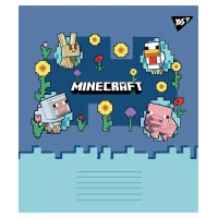 Зошит уч. "YES" 24арк.# /767595/ "Minecraft Spring" (20/320)