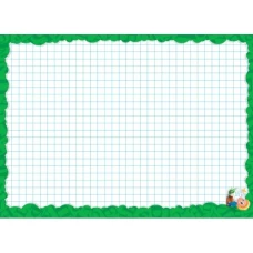 Дошка для малювання 335*235 мм "Рюкзачок" /УП-34/ 2-х стороння, паліт., мат.лам. (10)