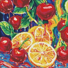 Алмазна мозаїка "Ідейка" /AMO8252/ "Соковита насолода" 40*40см