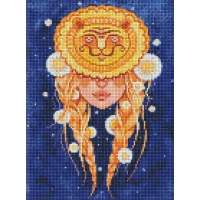 Алмазная мозаика "Идейка" /AMO7566/ "Лев" 30*40см