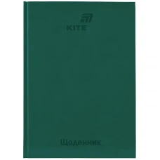 Щоденник шкільний "Kite" /K26-262-13/ тверда обкл., зелений (1/20)