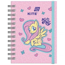 Блокнот А6/80арк. "Kite" /LP26-229/ вирубка, спіраль My Little Pony (1/50)