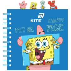 Блокнот 155×166 мм/80арк. "Kite" /SB26-278/ #, з розділювачами SpongeBob SquarePants (1/24) Блокнот 155×166 мм/80арк. "Kite" /SB26-278/ #, з розділювачами SpongeBob SquarePants (1/24)