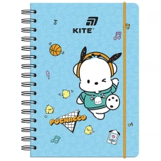 Блокнот А5/80арк. "Kite" /PC26-190/ # на спіралі Pochacco (1/10)