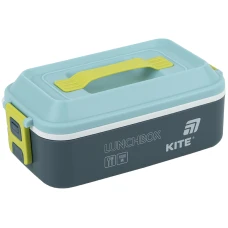 Ланчбокс "Kite" /K25-1183-2/ 1000 мл, з наповненням синій (1/36) Ланчбокс "Kite" /K25-1183-2/ 1000 мл, з наповненням синій (1/36)