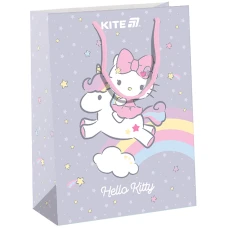 Пакет подарунковий "Kite" /HK25-265-1/ 18х24см, Hello Kitty (5/280)