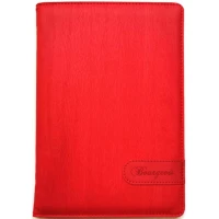 Блокнот "Bourgeois" А5/80 шкірзам Тв.обкл. /диз.9237/ вн. Бл.80г, чисті (1/40)