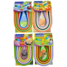 Папір для квілінгу  "Бумагія"  "Птахи"   5мм*30см   (9кол./25арк.) (12/168)