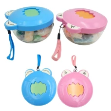 Тісто для ліплення "JO" /8708/ "Зубастик" 10*11*6,5см, мікс (1/12/72)