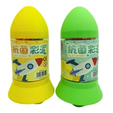 Тісто для ліплення "JO" /8721/ "Ракета" 9,7*9,7*19см, мікс (1/8/48)