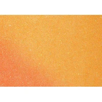 Флексика (фоамиран) "WB" / 10504 (IR-EVA-003) / ХАМЕЛЕОН с глиттер, 20 * 30см, ПОМАРАНЧ НЕОН, 1,8 мм (10л / уп)