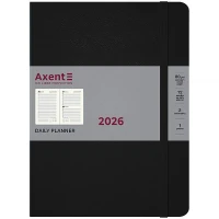 Щоденник "Axent" 2026 /8830-26-01-A/ Grand Strong, 195*255, чорний (1/12)