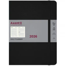 Щоденник "Axent" 2026 /8830-26-01-A/ Grand Strong, 195*255, чорний (1/12)