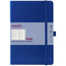 Щотижневик "Axent" 2026 /8530-26-02-A/ Grand Strong, 195*255, синій (1/12) Щотижневик "Axent" 2026 /8530-26-02-A/ Grand Strong, 195*255, синій (1/12)
