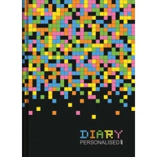 Щоденник НЕДАТ А5/320стор "Рюкзачок" /ДБ-1/ "DIARY. Personalised" сендвіч 70 г/м2, мікс (1/6)