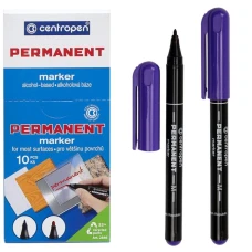 Маркер "Centropen" /2846/08/ перманентний, фіолетовий (10)