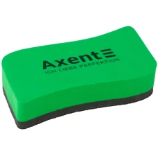 Губка для дошки магнітна "Axent" /9804-05-A/ Wave, зелена (1/12/480)