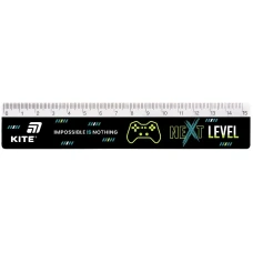 Лінійка 15см пл. "Kite" /K26-090-2/ Next Level (1/100) Лінійка 15см пл. "Kite" /K26-090-2/ Next Level (1/100)