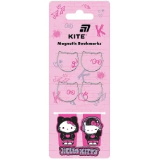 Набір магнітних закладок "Kite" /HK26-495/ з фігурними скріпками Hello Kitty (1/24) Набір магнітних закладок "Kite" /HK26-495/ з фігурними скріпками Hello Kitty (1/24)