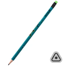 Олівець графітний "Kite" /K26-046-2/ з гумкою тригранний Next Level (36/432)