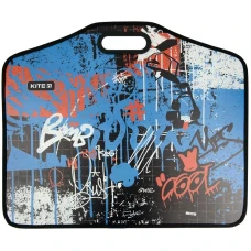 Портфель на липучках, 1 від., A3 "Kite" /K22-208-02/ "Street Style" (1/18/36)