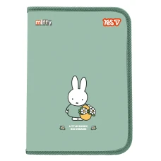 Папка для зошитів пл. на блискавці B5 "Yes" /492406/ Miffy (1/96)