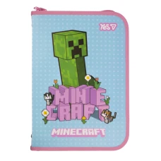 Папка на блискавці А4+ "Yes" /492334/ Minecraft  з внутр. кишенею (1/12/48)