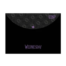 Папка-конверт на кнопці А4 "Yes" /492384/ Wednesday (12/120)