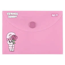 Папка-конверт на кнопці В7 "Yes" /492457/ Esther Вunny (10/400)