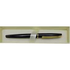 Ручка подарункова "Sonata" /R-3183-2/ 1 ручка ролер  чорна золотий кліп