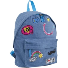 Рюкзак підлітковий "Yes" /553921/ ST-15 Jeans LOL, 30*36*12  (1/25)