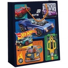 Пакет подарунковий "Kite" /HW26-266/ 26х32см, Hot Wheels (5)
