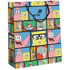 Пакет подарунковий "Kite" /SB26-266/ 26х32см, SpongeBob SquarePants (5)
