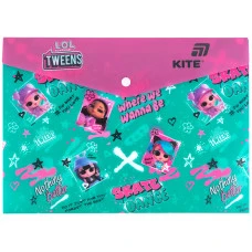 Папка на кнопці А4 "Kite" /LO25-244-1/ LOL SURPRISE (1/12) Папка на кнопці А4 "Kite" /LO25-244-1/ LOL SURPRISE (1/12)
