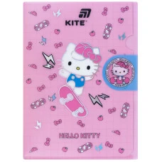 Папка-куточок А4 "Kite" /HK25-248-4/  з клапаном  Hello Kitty (1/12)