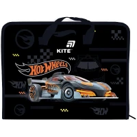Папка-портфель А4 на молнии "Kite" /HW26-202/ 1 отдел, Hot Wheels (1/30)