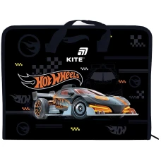 Папка-портфель А4 на блискавці "Kite" /HW26-202/  1 відділ, Hot Wheels (1/30)