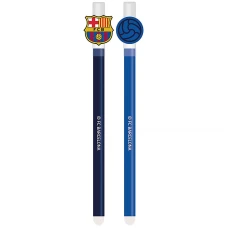 Ручка гелева "пиши-стирай" "Kite" /BC26-352/ FC Barcelona синя (36/1296)