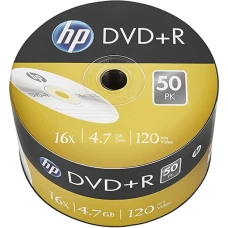 Диск DVD+R  HP 4.7GB  16x, Bulk/50