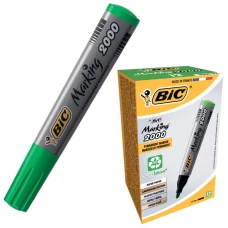 Маркер "BIC" 2000 02 перманент /8209123/(026) зелений (12/384)