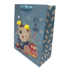 Пакет подарунковий "Art studio of Happines" 30х40х17см /GB-21130/ (10)