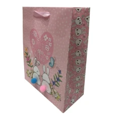 Пакет подарунковий "Art studio of Happines" 35х37х12см /GB-21125/ (10)