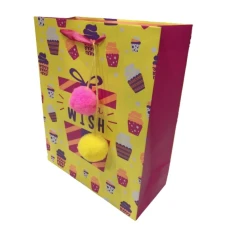 Пакет подарунковий "Art studio of Happines" 35х37х12см /GB-21149/ (10)