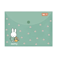 Папка-конверт на кнопці В7 "Yes" /492123/ Miffy (10/400)