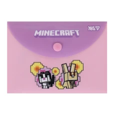 Папка-конверт на кнопці В7 "Yes" /492348/ Minecraft (10/400)