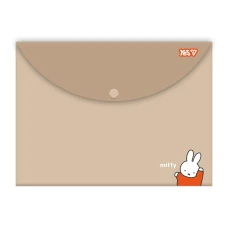 Папка-конверт на кнопці А4 "Yes" /492450/ Miffy (12/120)