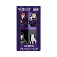 Індекс регістри "Yes" /170475/ ПЛАСТИКОВІ Wednesday 80 шт (4диз.*20арк.) (1/10)